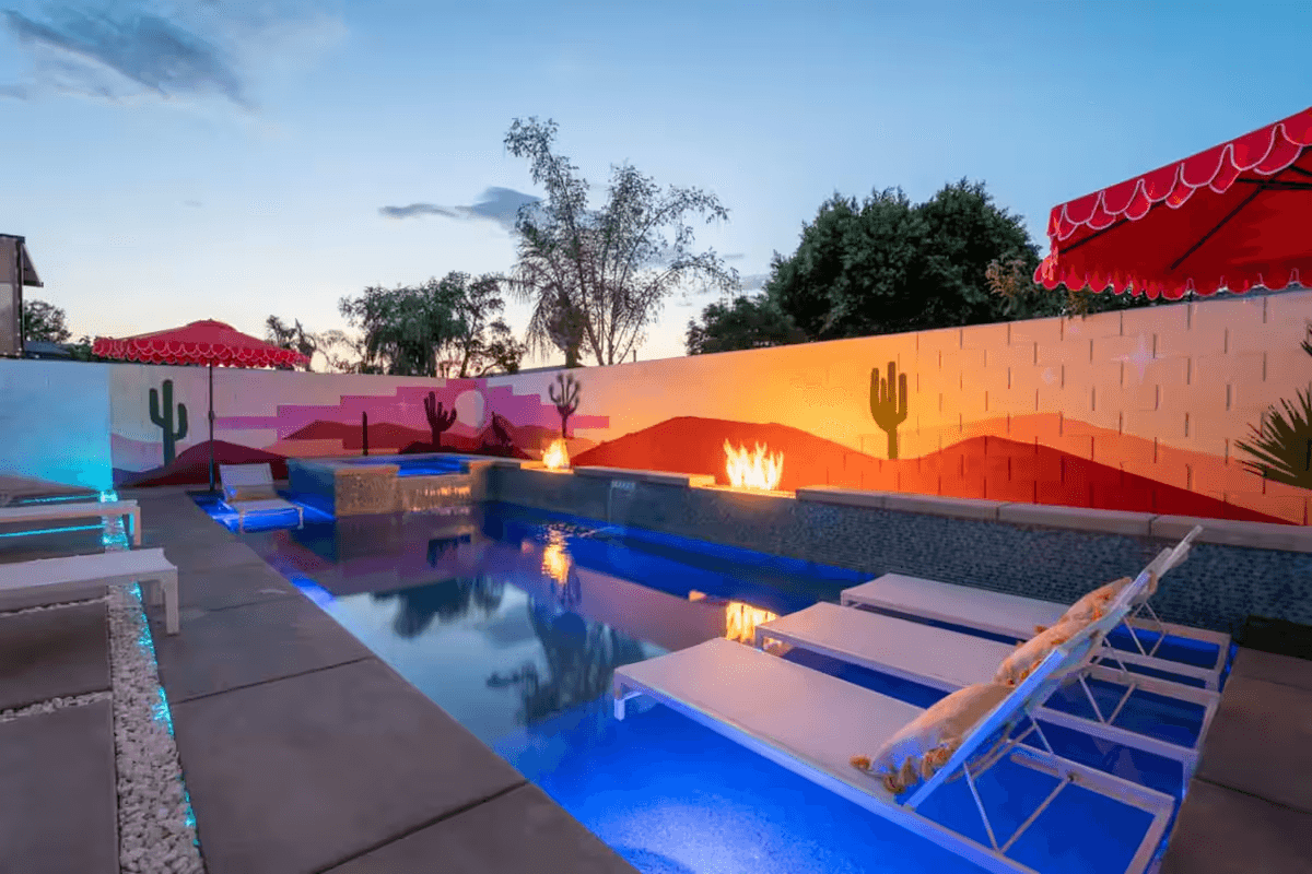 The Boho Retreat — Five-bedroom desert estate in Indio, California